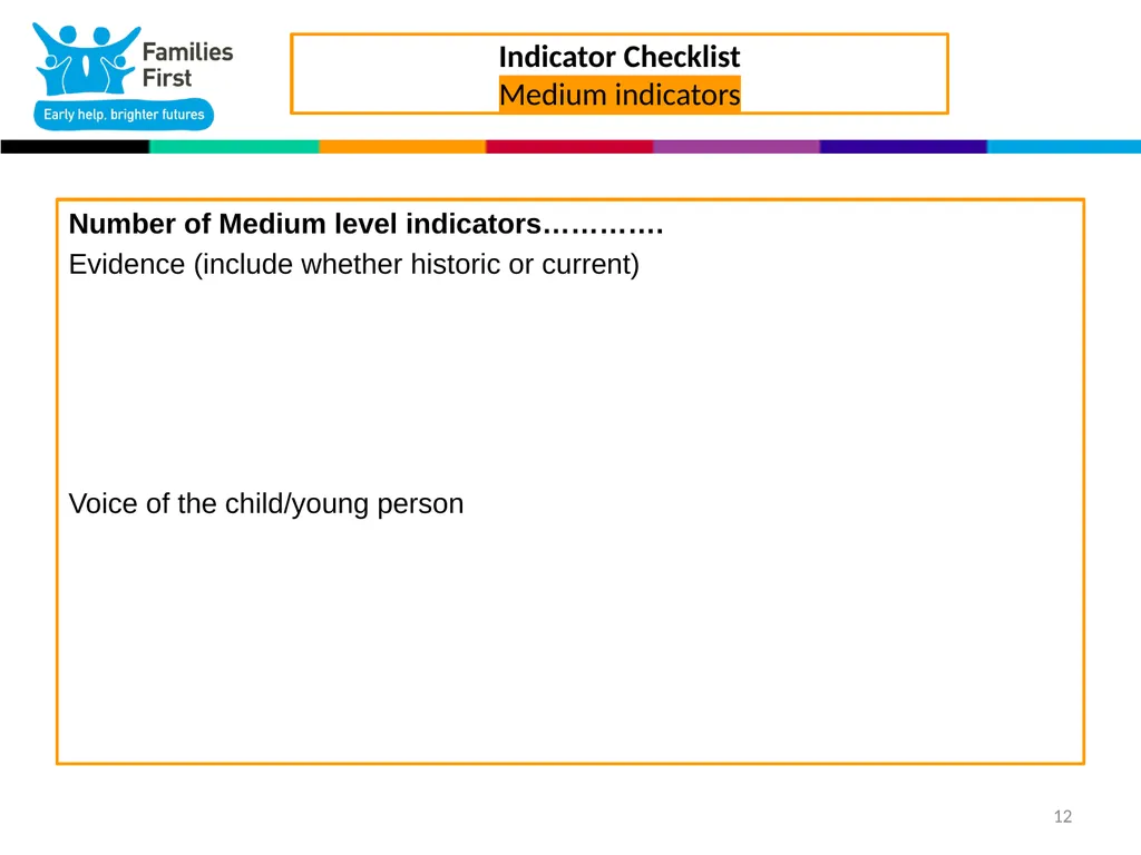 1 Part One: Screening Tool Practitioner toolkit to - slide 12 of 26