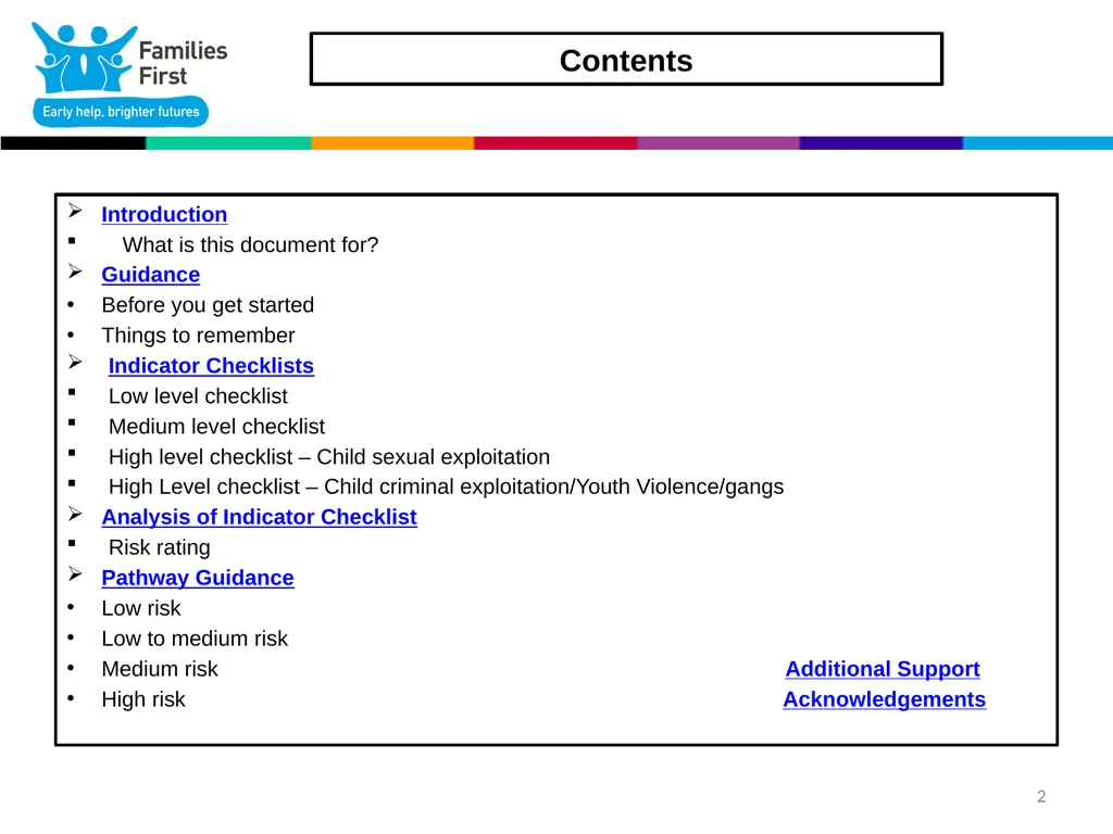 1 Part One: Screening Tool Practitioner toolkit to - slide 2 of 26