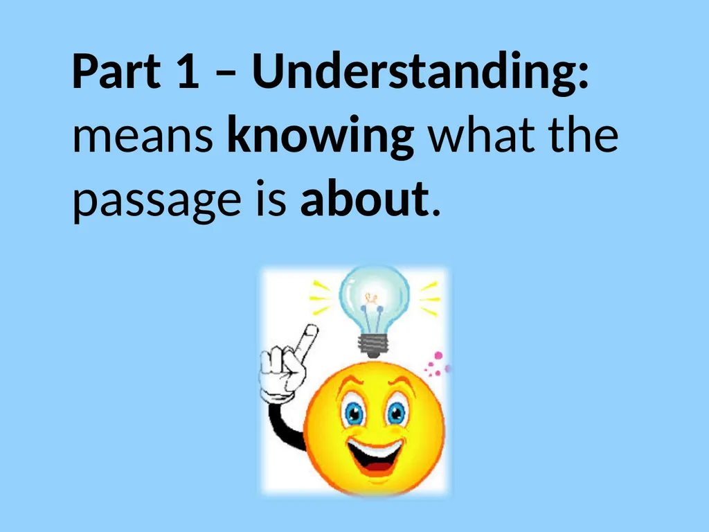 Learning Intentions to understand unfamiliar words - slide 3 of 67