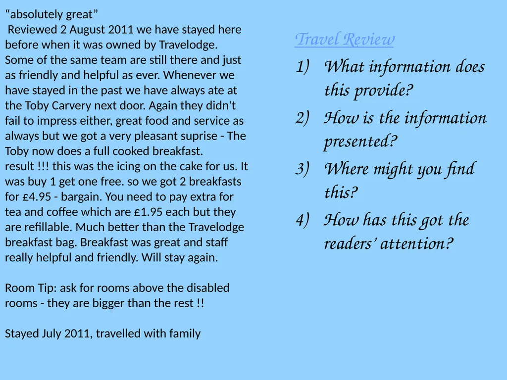 Learning Intentions to understand unfamiliar words - slide 65 of 67