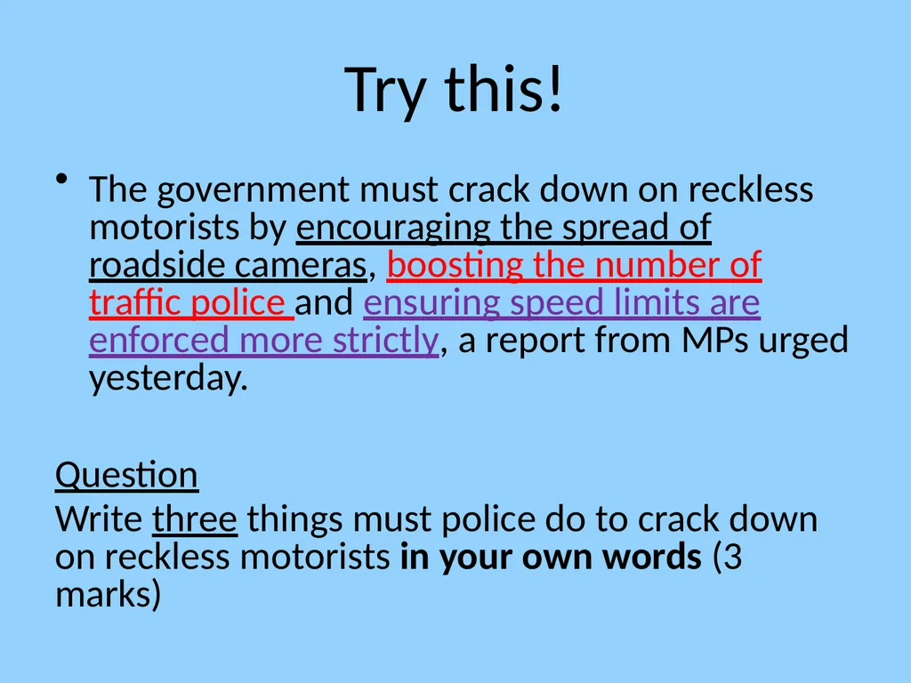 Learning Intentions to understand unfamiliar words - slide 5 of 67