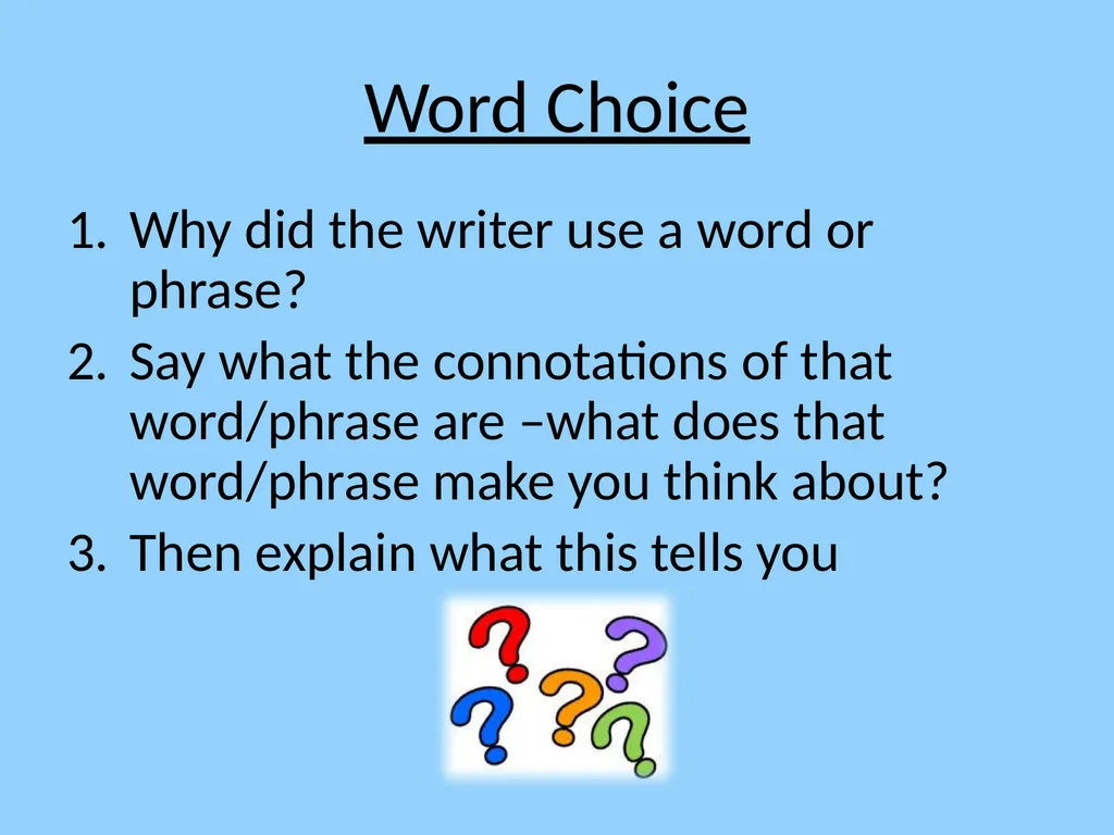 Learning Intentions to understand unfamiliar words - slide 12 of 67