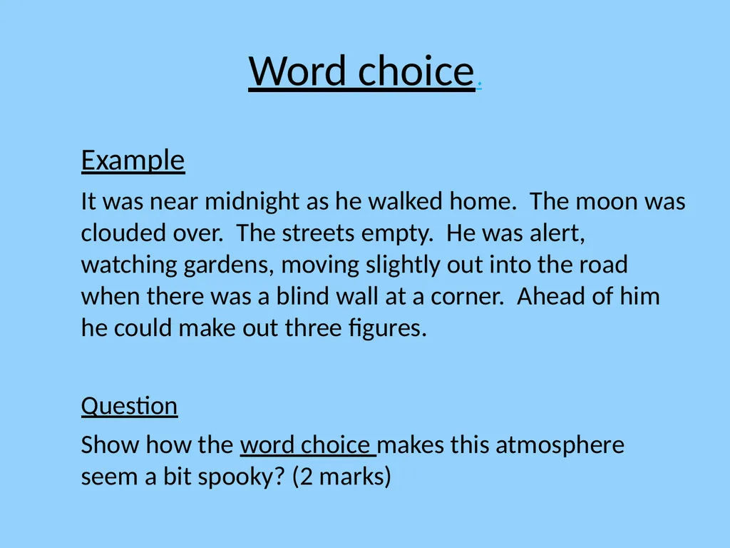Learning Intentions to understand unfamiliar words - slide 16 of 67