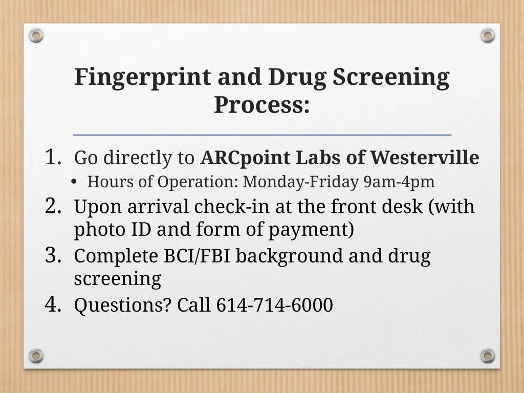 PHLEBOTOMY PROGRAM ON-LINE INFORMATION SESSION - slide 17 of 49
