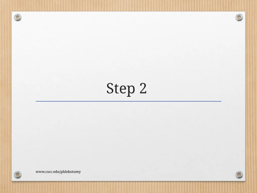 PHLEBOTOMY PROGRAM ON-LINE INFORMATION SESSION - slide 11 of 49