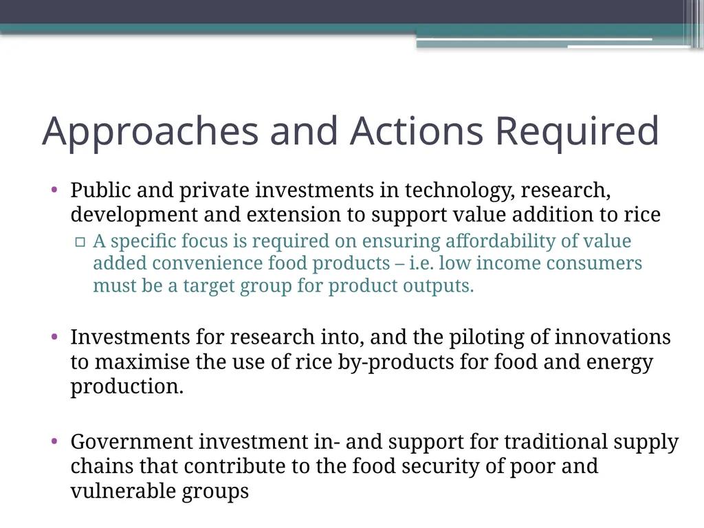 Post-harvest Losses, Technology, and Value - slide 14 of 16