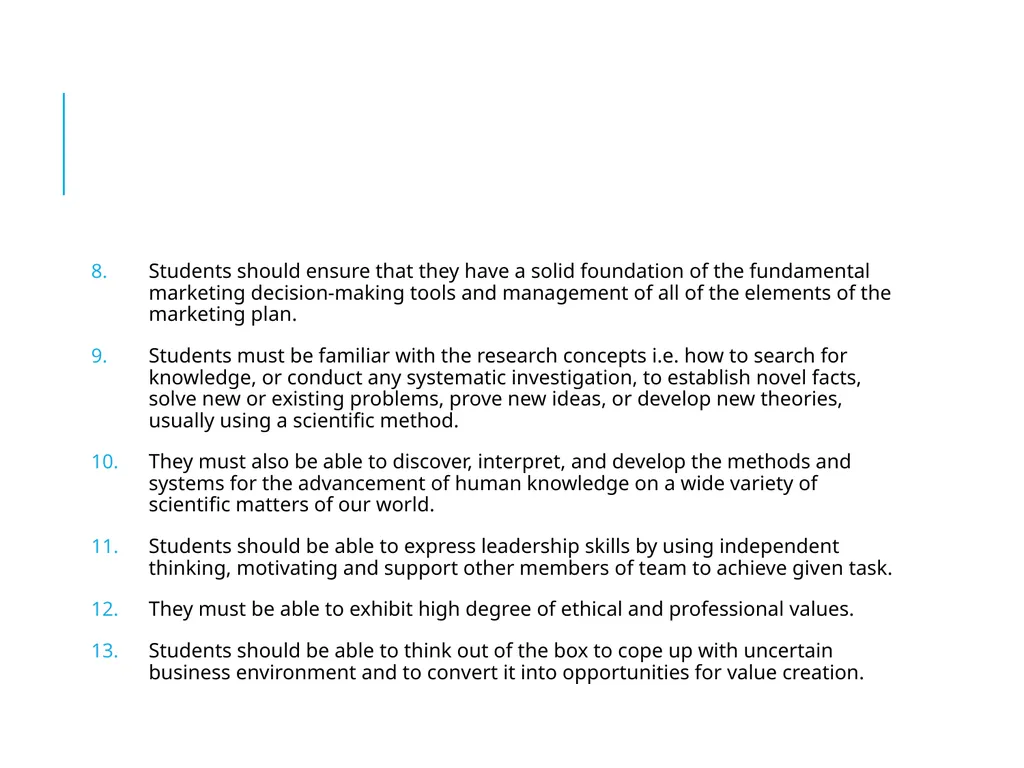 Strategic Management Dr. Kumail Rizvi Linking top - slide 8 of 14