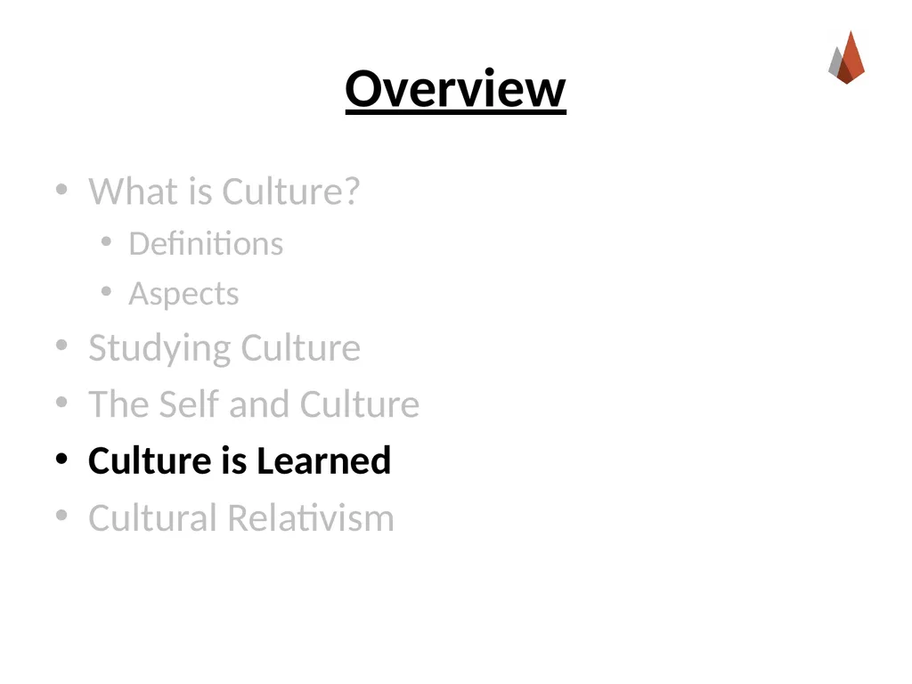 Culture [Professor Name] [Class and Section - slide 16 of 21