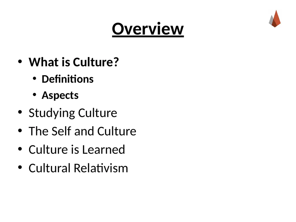 Culture [Professor Name] [Class and Section - slide 5 of 21