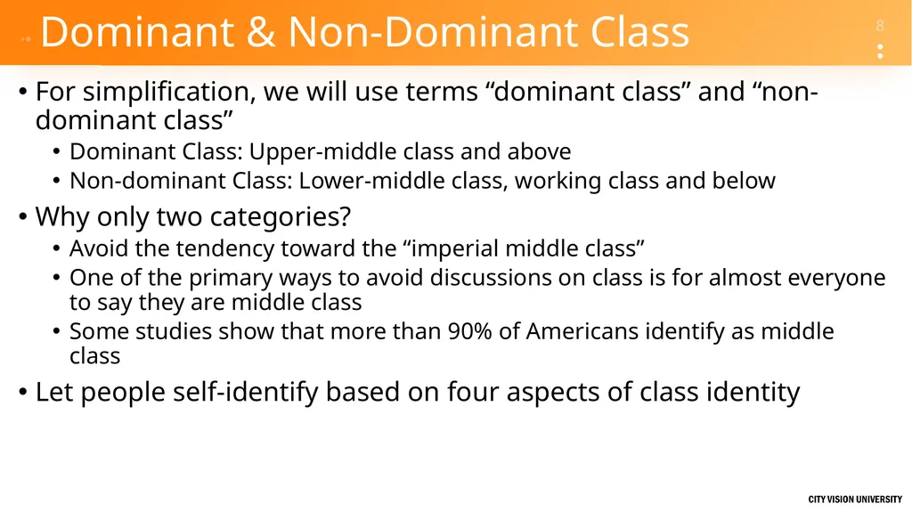 Reconciliation Across Social Class Dr. Andrew - slide 8 of 51