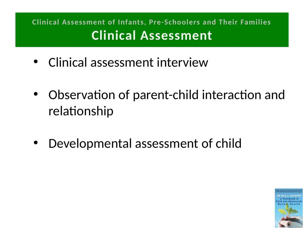 TS INTRODUCTION THE CLINICAL ASSESSMENT OF - slide 14 of 51