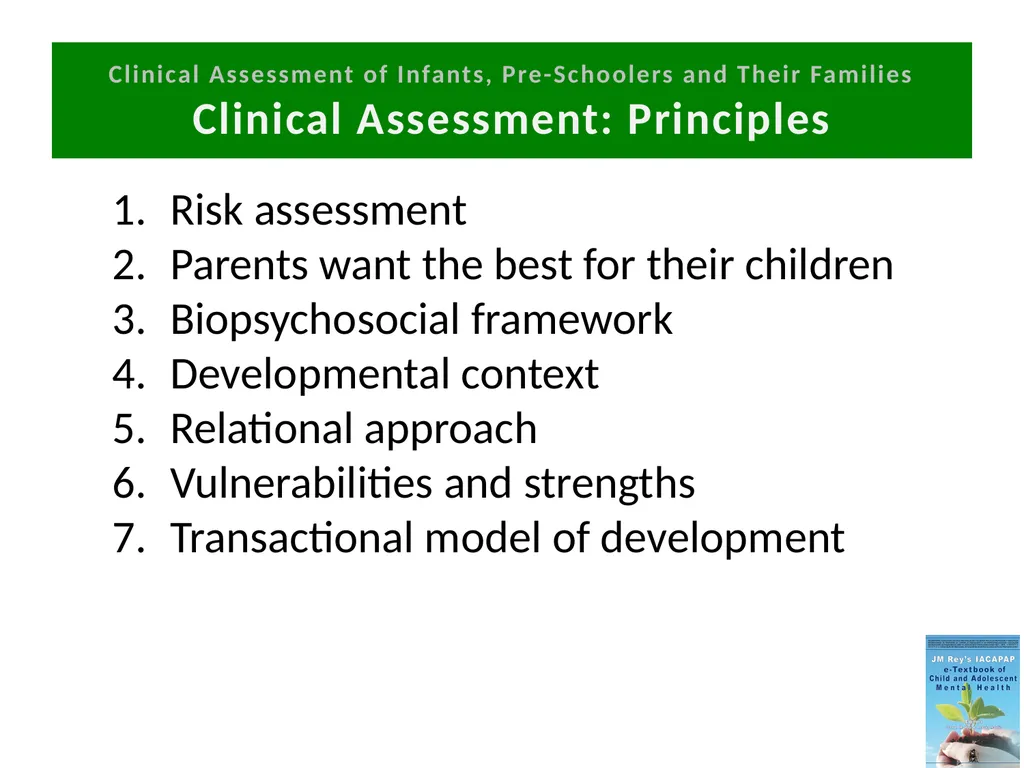 TS INTRODUCTION THE CLINICAL ASSESSMENT OF - slide 16 of 51