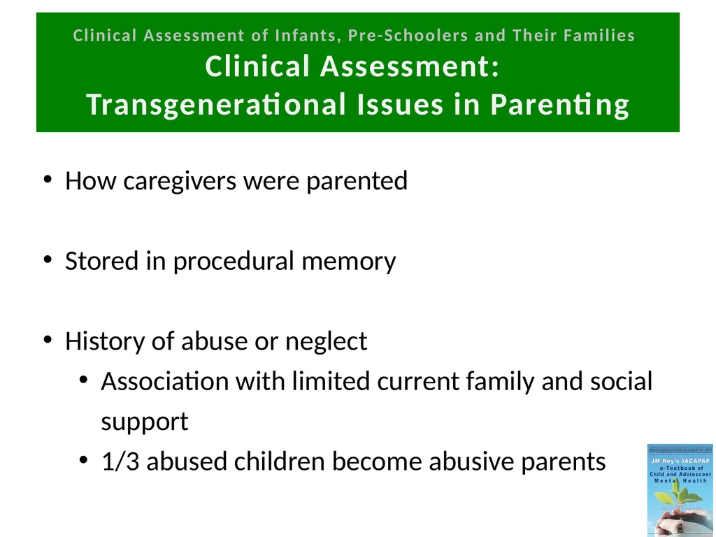 TS INTRODUCTION THE CLINICAL ASSESSMENT OF - slide 23 of 51