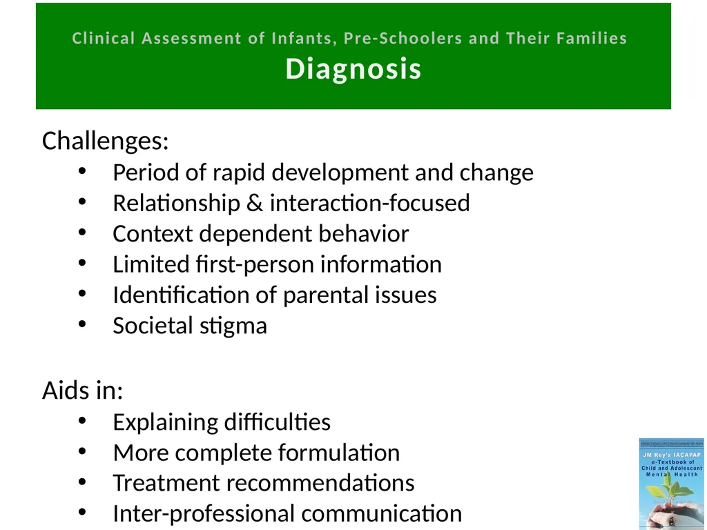 TS INTRODUCTION THE CLINICAL ASSESSMENT OF - slide 40 of 51