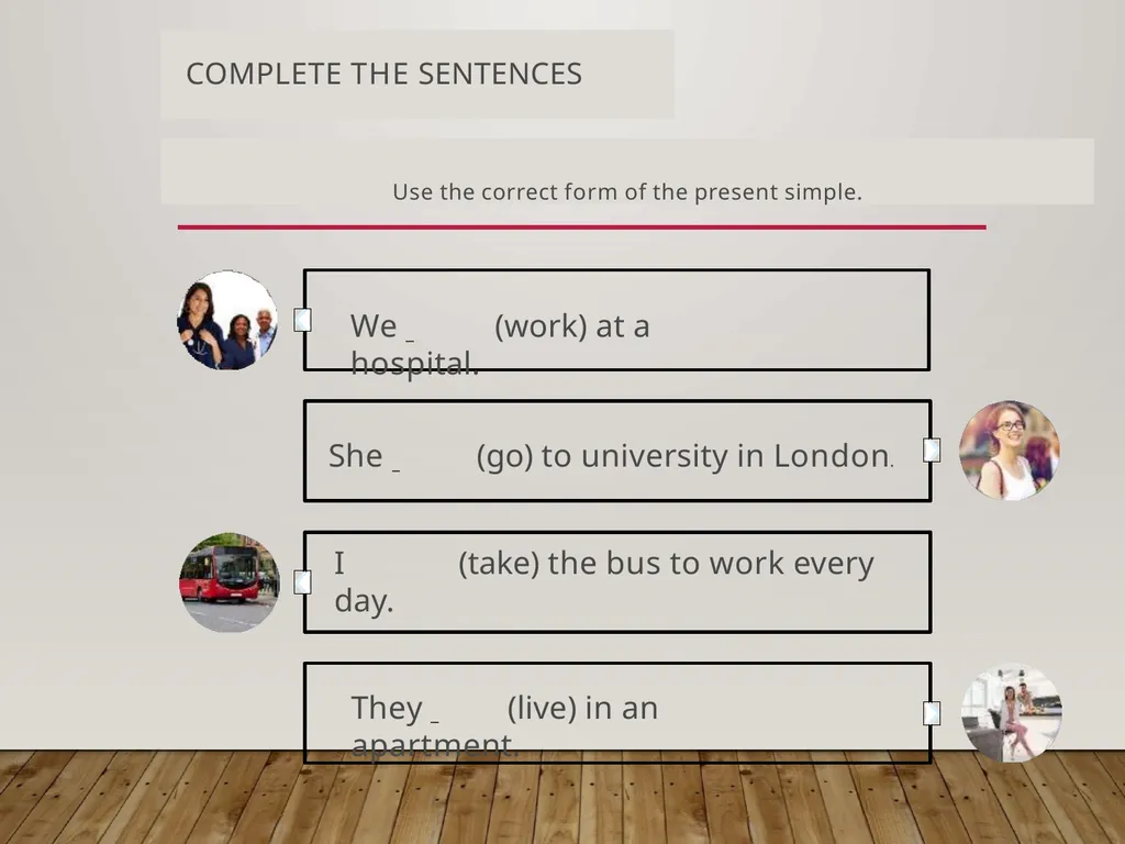 The Present Simple vs. The Present Continuous - slide 9 of 23