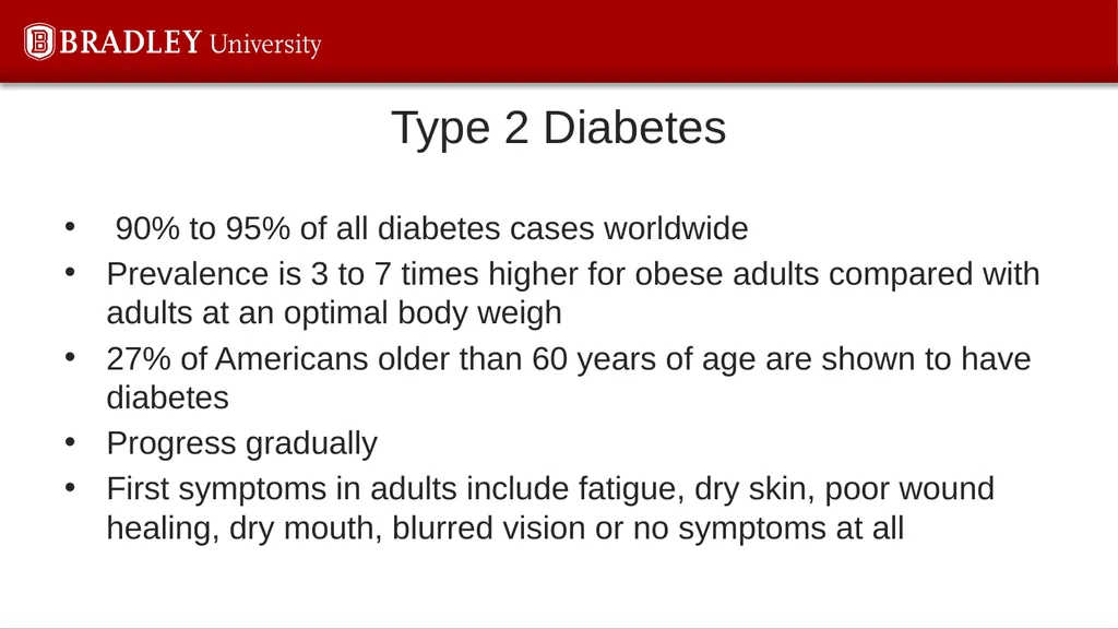 Type 2 diabetes Karen S Gregson, PhD Comparison of - slide 5 of 37