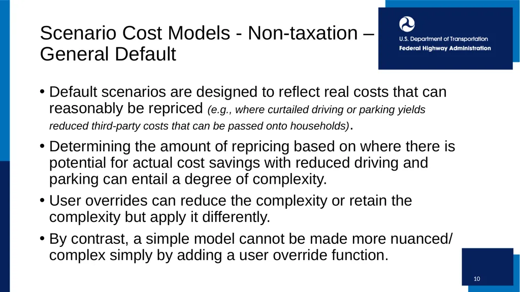 1 State-Level Transportation Repricing to Reduce - slide 7 of 13