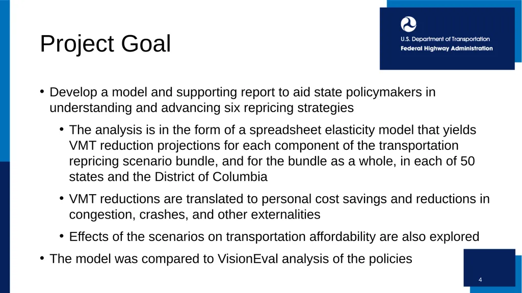 1 State-Level Transportation Repricing to Reduce - slide 3 of 13