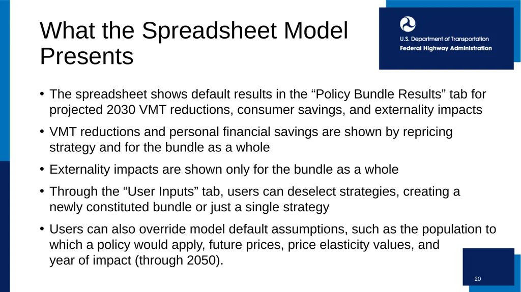 1 State-Level Transportation Repricing to Reduce - slide 10 of 13