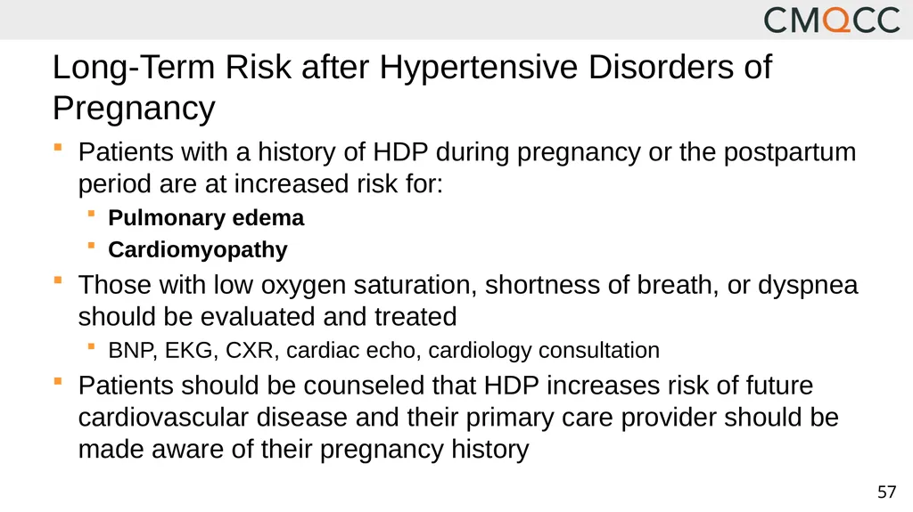 Improving Health Care Response to Hypertensive - slide 57 of 81