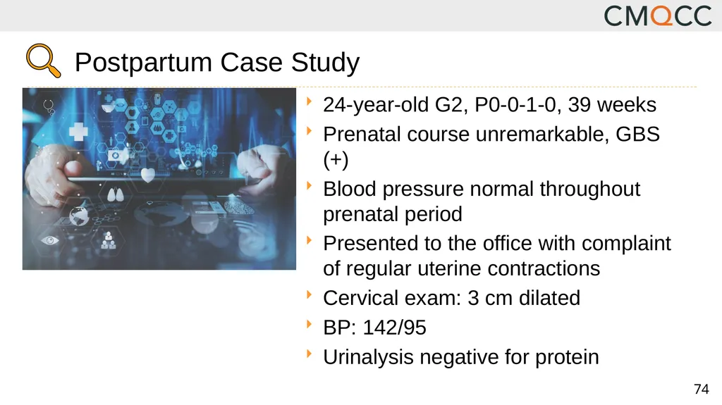 Improving Health Care Response to Hypertensive - slide 74 of 81