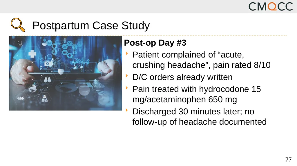 Improving Health Care Response to Hypertensive - slide 77 of 81