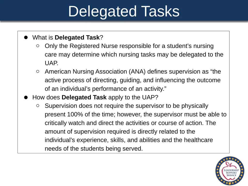 Special Health Care Needs A Training Guide for - slide 47 of 87