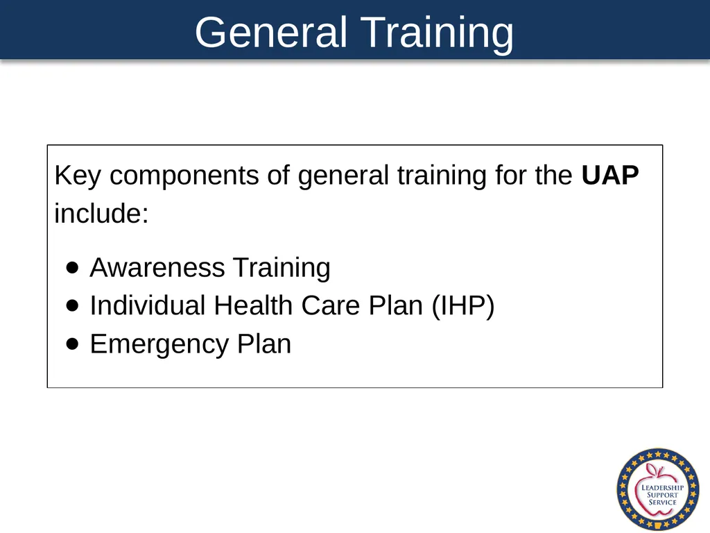 Special Health Care Needs A Training Guide for - slide 8 of 87