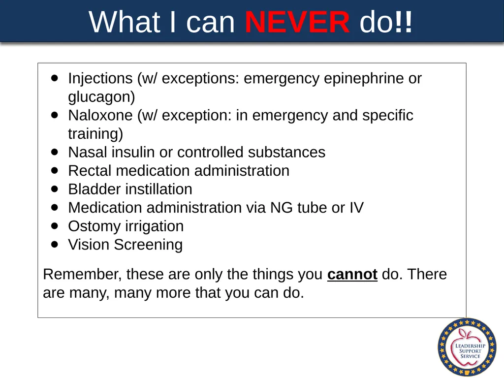 Special Health Care Needs A Training Guide for - slide 80 of 87