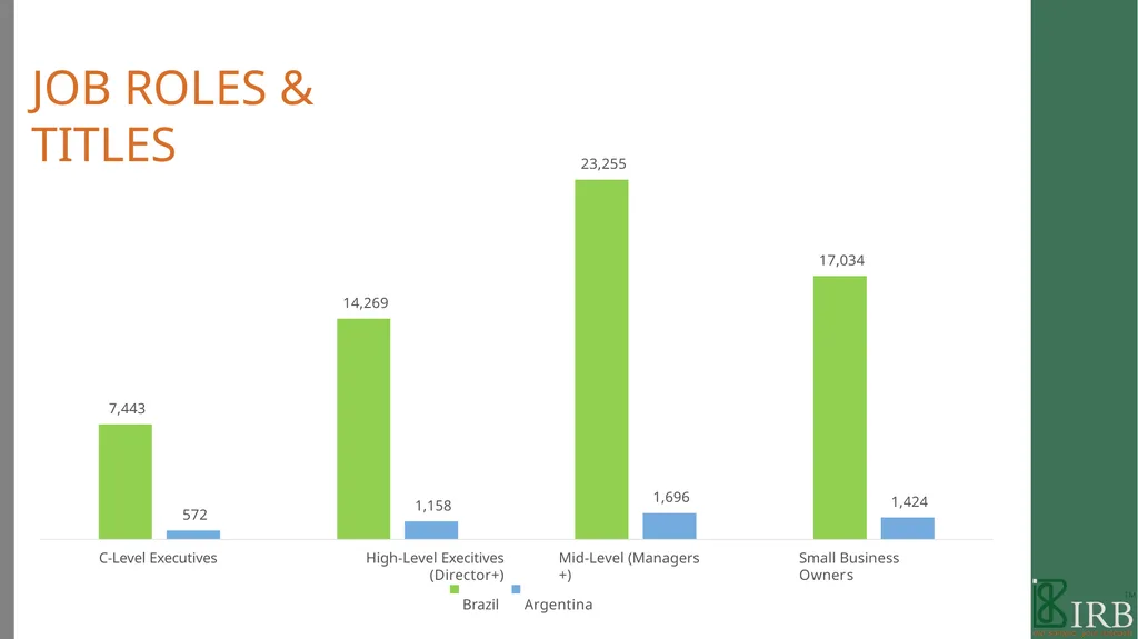B2B PANEL BOOK 2021 WE ARE IRB We are a - slide 17 of 49
