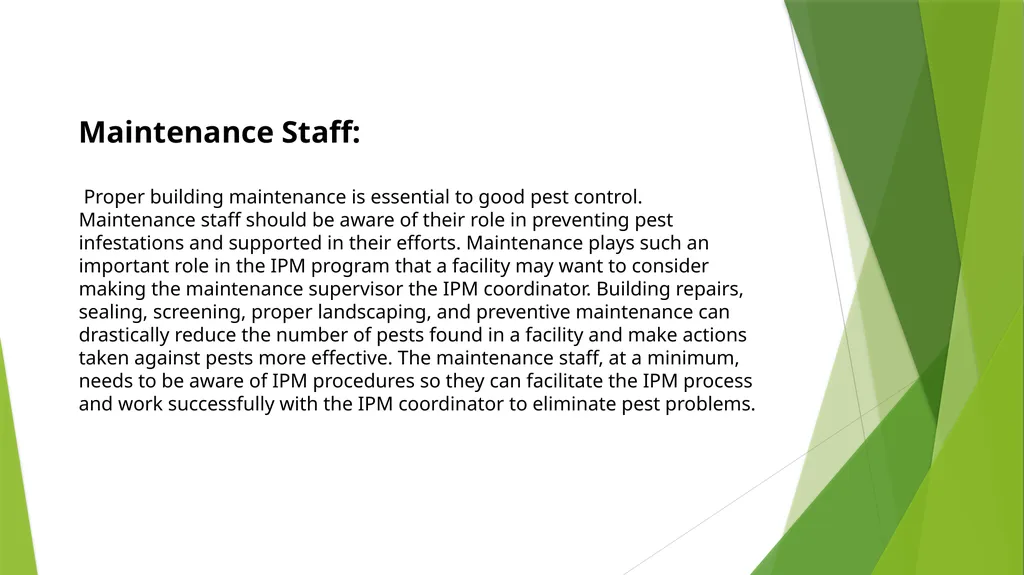 IPM and You!!! A guide to design, implementation - slide 22 of 53