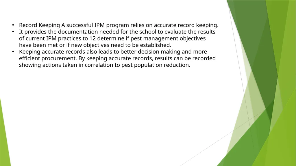 IPM and You!!! A guide to design, implementation - slide 33 of 53