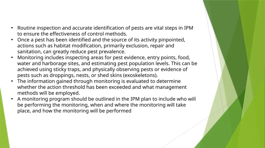 IPM and You!!! A guide to design, implementation - slide 29 of 53