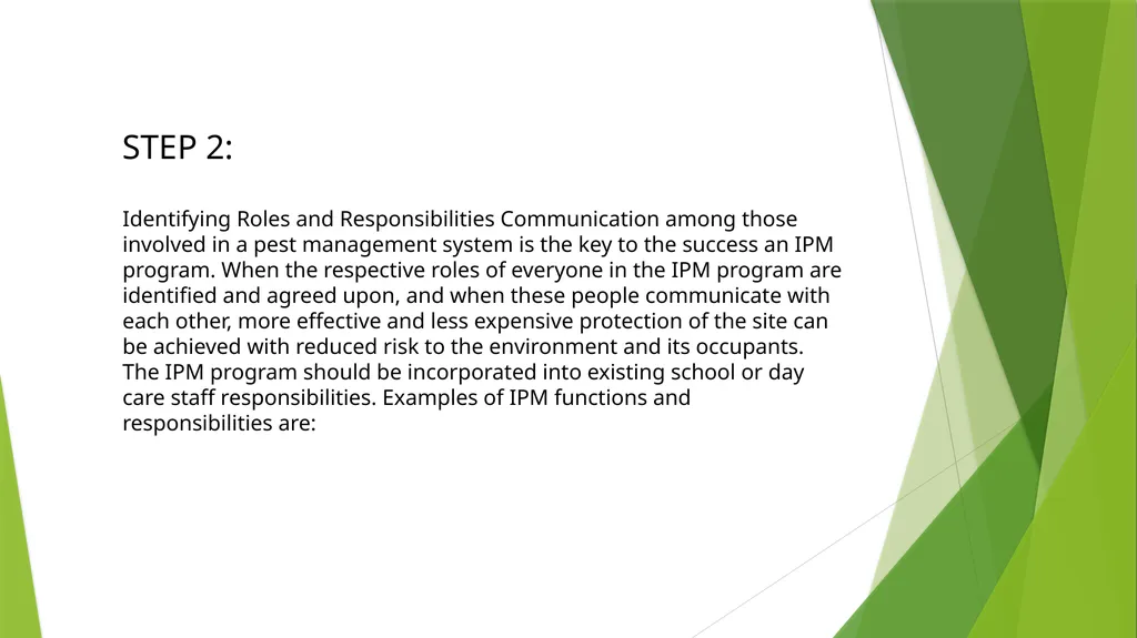 IPM and You!!! A guide to design, implementation - slide 20 of 53