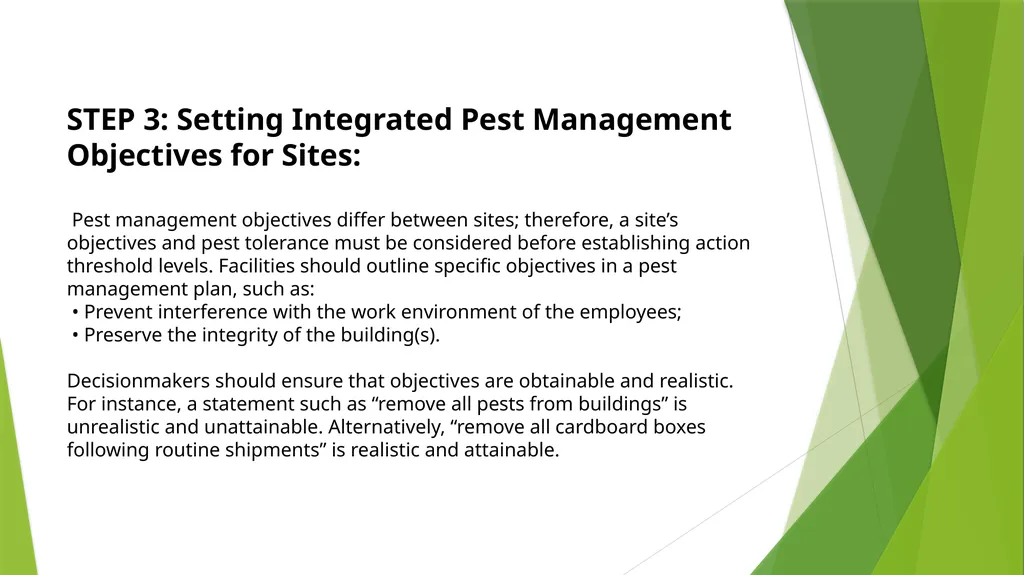 IPM and You!!! A guide to design, implementation - slide 24 of 53