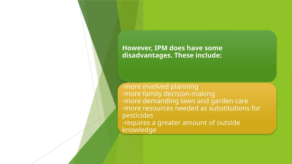 IPM and You!!! A guide to design, implementation - slide 17 of 53