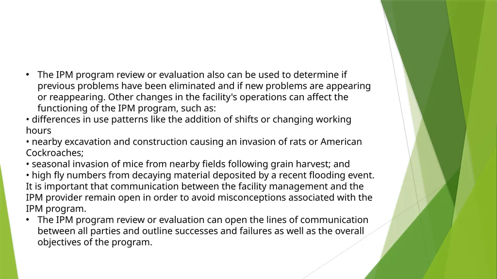 IPM and You!!! A guide to design, implementation - slide 32 of 53