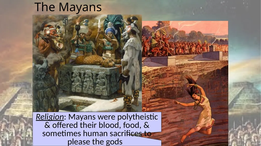 OLMEC & MAYAN UNIT 2 EMPIRES Title Text During the - slide 7 of 10