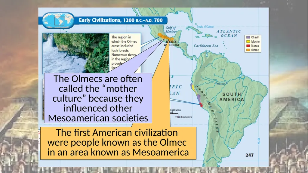 OLMEC & MAYAN UNIT 2 EMPIRES Title Text During the - slide 3 of 10