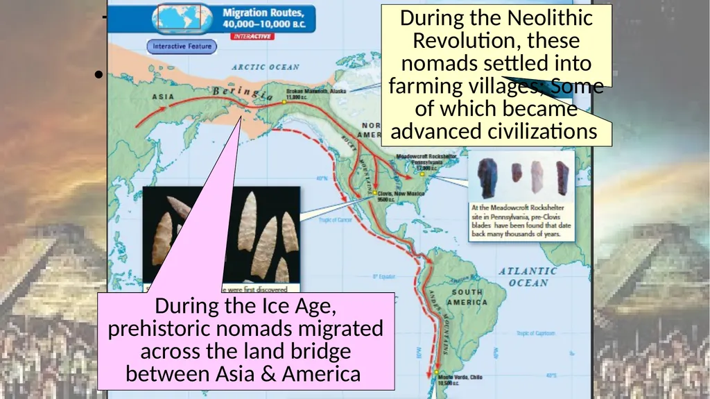 OLMEC & MAYAN UNIT 2 EMPIRES Title Text During the - slide 2 of 10