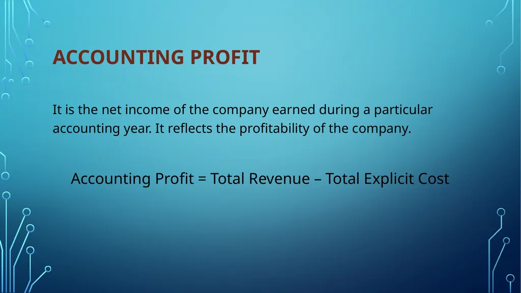 Theory of profit Prof. Saptarshi Chakraborty - slide 13 of 15