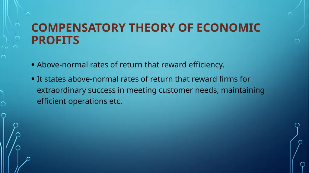 Theory of profit Prof. Saptarshi Chakraborty - slide 10 of 15