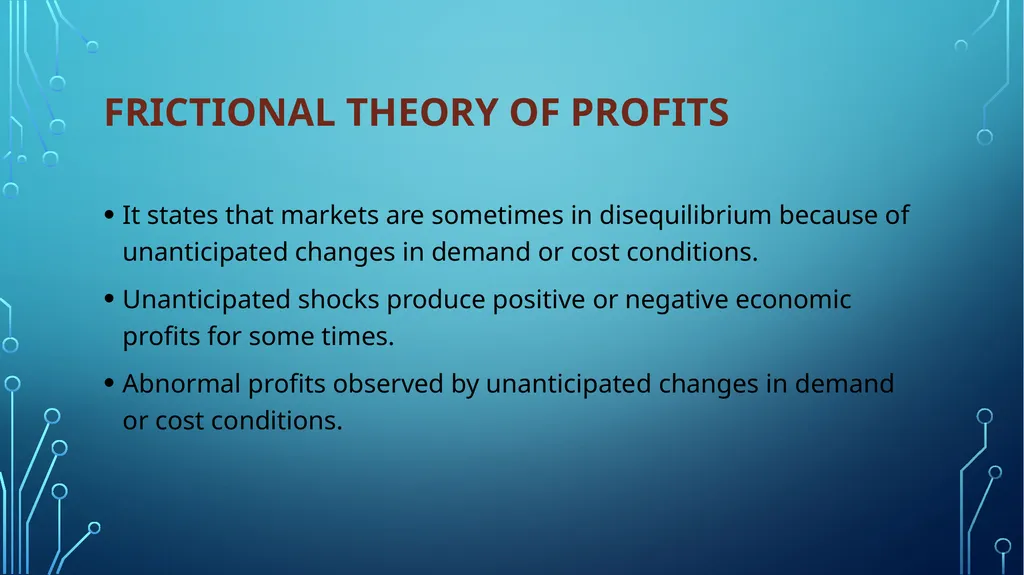 Theory of profit Prof. Saptarshi Chakraborty - slide 8 of 15
