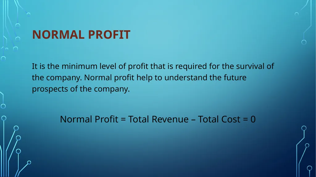 Theory of profit Prof. Saptarshi Chakraborty - slide 14 of 15