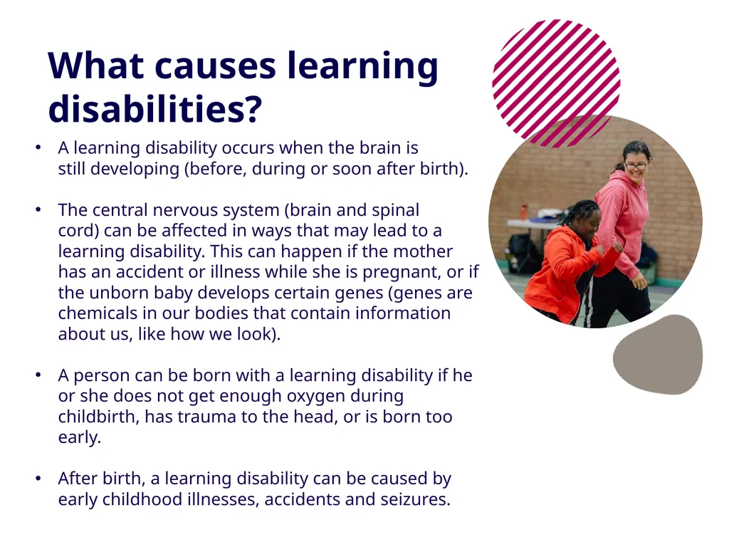 Learning Disabilities What does ‘Learning - slide 7 of 12