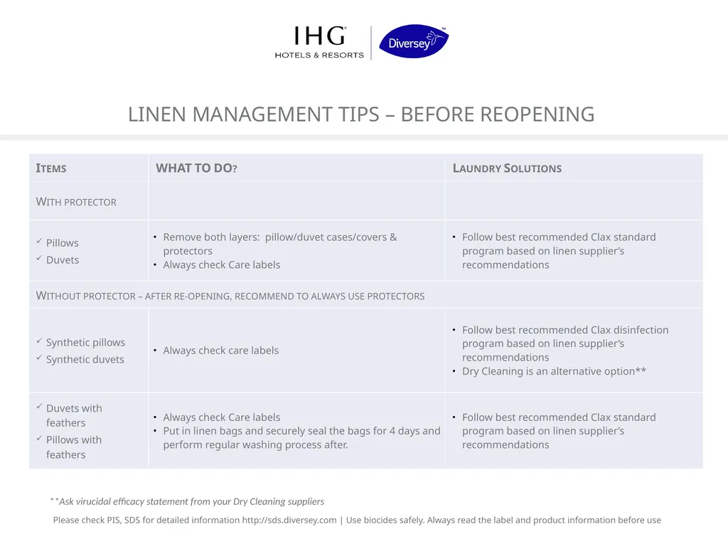 DEEP CLEANING Deep cleaning & Disinfection * - slide 9 of 14