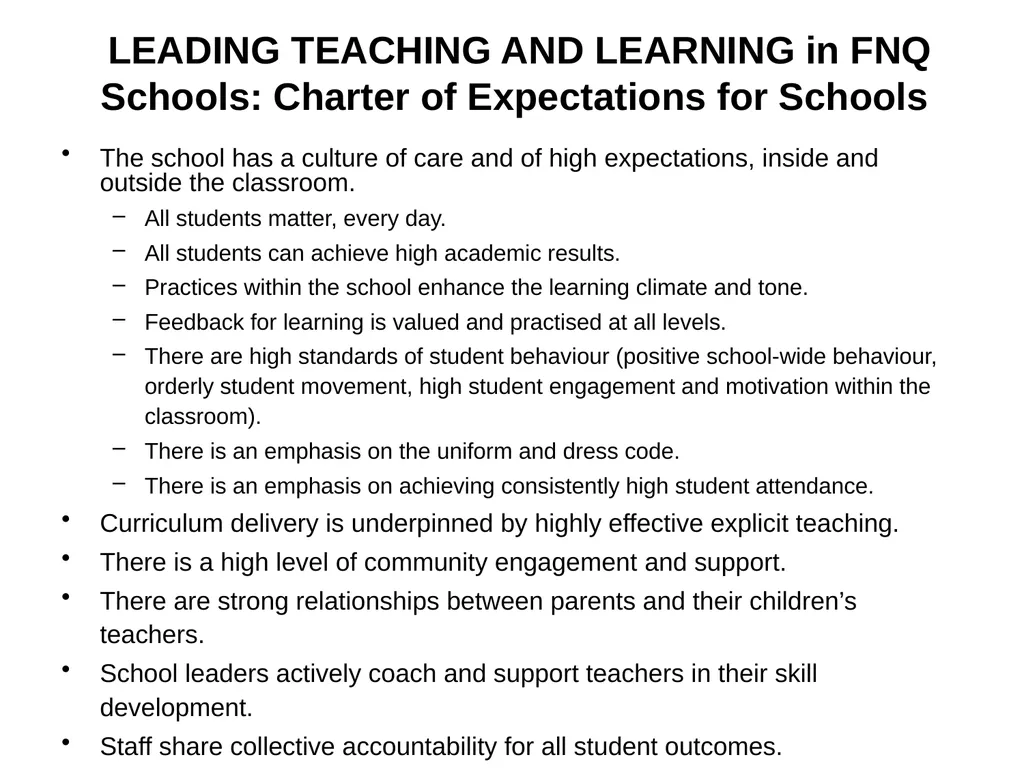 Far North Queensland Region EXPLICIT INSTRUCTION - slide 29 of 30