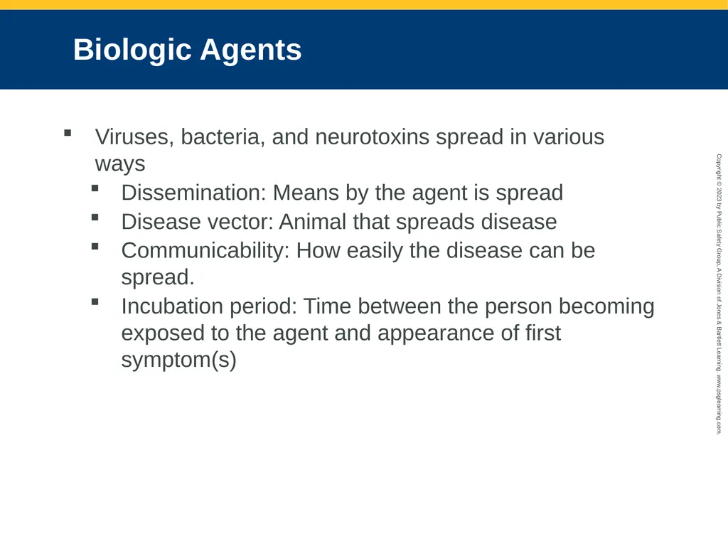 Terrorism Response and Disaster Management CHAPTER - slide 35 of 58