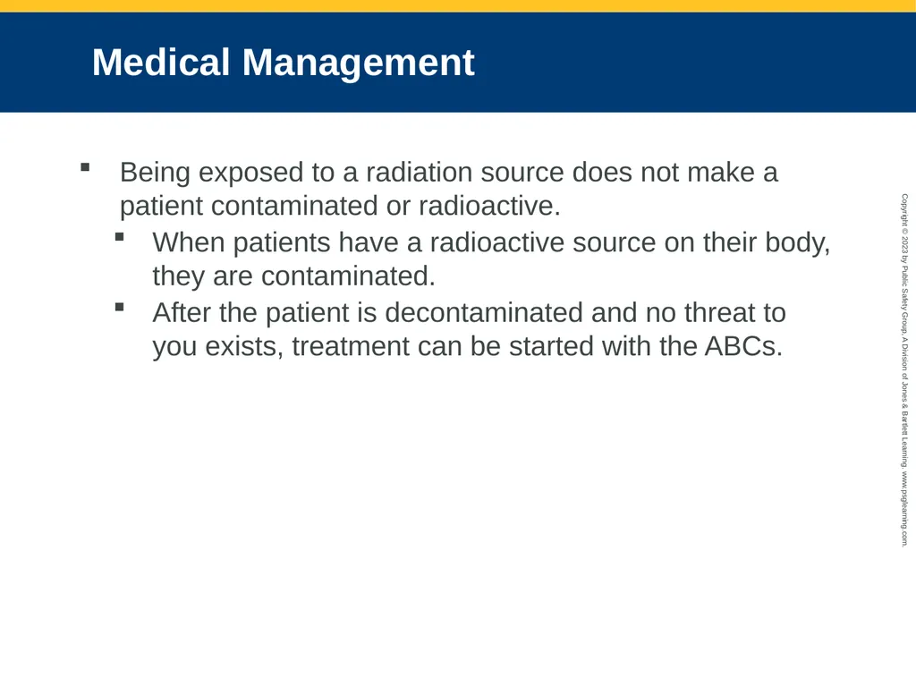 Terrorism Response and Disaster Management CHAPTER - slide 53 of 58