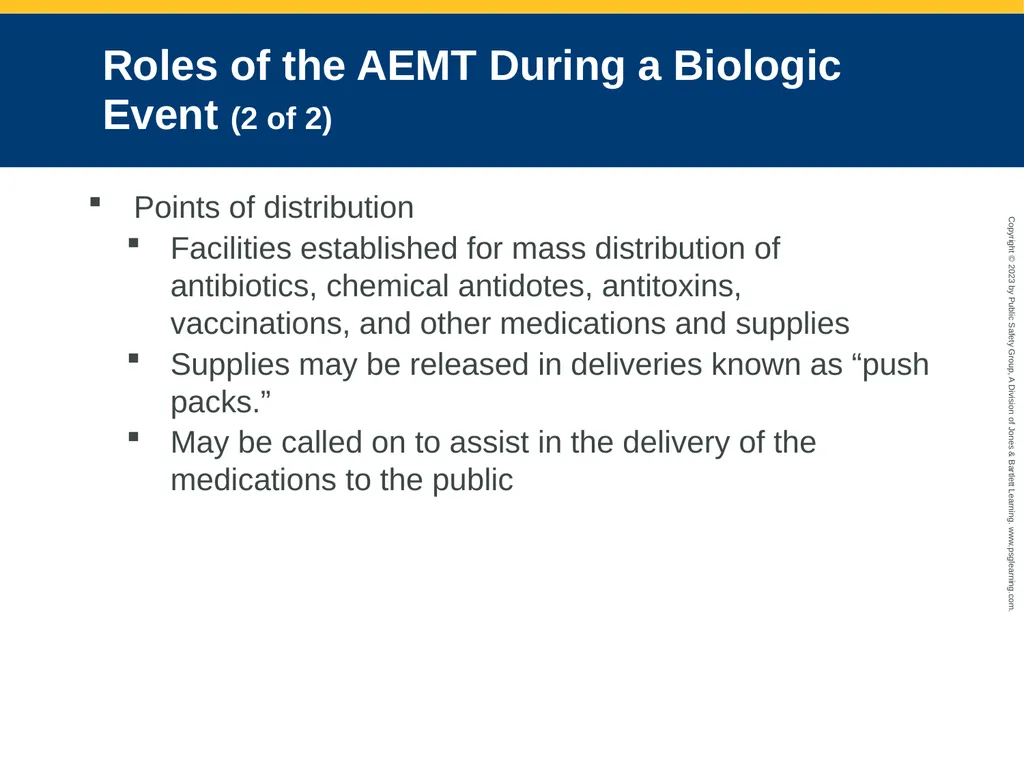 Terrorism Response and Disaster Management CHAPTER - slide 45 of 58